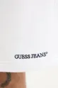 Bombažne kratke hlače Guess Jeans bela M5GD49.KCPR1