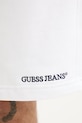 Guess Jeans pantaloncini in cotone bianco M5GD49.KCPR1