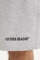 Bavlněné šortky Guess Jeans šedá M5GD49.KCPR1