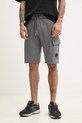 Bavlnené šortky C.P. Company bavlna sivá 18CMSB069A002246G