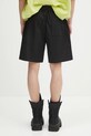 Clothing Axel Arigato cotton shorts Stitch Embroidered Shorts A3124002 black