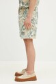 Napapijri szorty jeansowe N-Talla Aop NP0A4IBRFCU1 zielony SS25