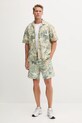 Jeans kratke hlače Napapijri N-Talla Aop NP0A4IBRFCU1 zelena SS25