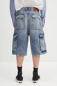 Odzież RHUDE szorty jeansowe Cargo Denim Baggy RHPS25SH05012 niebieski