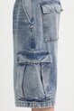 RHUDE szorty jeansowe Cargo Denim Baggy niebieski RHPS25SH05012