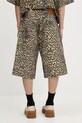 Odjeća Kratke hlače RHUDE Leopard Traxedo Baggy RHSS25SH05012 smeđa