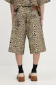 Одяг Шорти RHUDE Leopard Traxedo Baggy RHSS25SH05012 коричневий