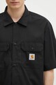 Πουκάμισο Carhartt WIP S/S Craft Shirt μαύρο I035232.89XX