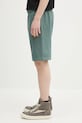 Carhartt WIP szorty bawełniane Chase Sweat Short I033669.2N0XX zielony SS25