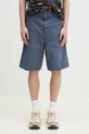 Bavlněné šortky Carhartt WIP Single Knee Short bavlna modrá I034797.2OT4O