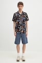 Carhartt WIP cotton shorts Single Knee Short I034797.2OT4O blue