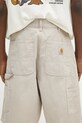 Carhartt WIP pantaloni scurți din bumbac Single Knee Short bej I034797.2OR4O