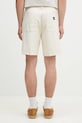 Odzież Carhartt WIP szorty bawełniane Drewe Short I034802.502 beżowy