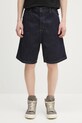 Βαμβακερό τζιν σορτς Carhartt WIP OG Single Knee Short βαμβάκι σκούρο μπλε I034872.102