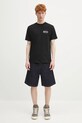Βαμβακερό τζιν σορτς Carhartt WIP OG Single Knee Short I034872.102 σκούρο μπλε