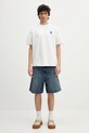 Τζιν σορτς Carhartt WIP OG Single Knee Short I034872.014L μπλε