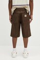 Odzież Carhartt WIP szorty Simple Short I034912.2LS02 brązowy