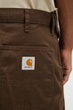 Carhartt WIP szorty Simple Short brązowy I034912.2LS02