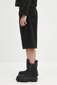 Βαμβακερό σορτσάκι Carhartt WIP Landon Short I034808.89GD μαύρο SS25