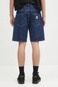 Clothing Carhartt WIP cotton denim shorts Nolan Short I034869.106 navy