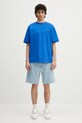 Τζιν σορτς Carhartt WIP Nolan Short I034869.135 μπλε