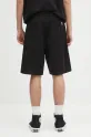 Odzież Carhartt WIP szorty bawełniane Calder Short I034812.89GD czarny