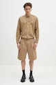 Carhartt WIP pantaloncini in cotone Marv Short I034813.8Y06 marrone