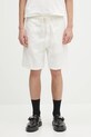 Λινό σορτς Carhartt WIP Rainer Short με πρόσμιξη λινού μπεζ I034818.35002