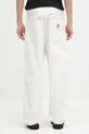 Oblečení Bavlněné kalhoty Carhartt WIP Landon Pant I034806.35002 bílá