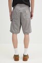 Clothing Carhartt WIP cotton shorts Double Knee Short I034793.2LR06 gray
