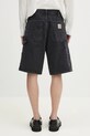 Îmbrăcăminte Carhartt WIP pantaloni scurti jeans Double Knee Short I034867.8906 negru