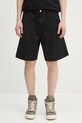 Carhartt WIP cotton shorts Double Knee Short fabric black I034794.8902