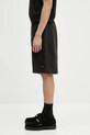 Carhartt WIP szorty bawełniane Ingo Sweat Short I034499.89GD czarny SS25