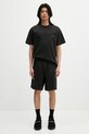 Carhartt WIP szorty bawełniane Ingo Sweat Short I034499.89GD czarny
