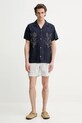 Theory pantaloni scurți M0597201 gri SS25