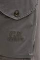 C.P. Company pantaloncini in cotone grigio 18CMSB160A006090M