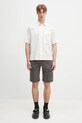 C.P. Company pantaloncini in cotone 18CMSB160A006090M grigio