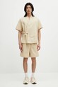 Kenzo szorty bawełniane FF55SH5059SC.11 beżowy