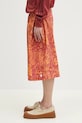 Marcelo Burlon pantaloni scurti din bumbac Aop Mech Pajama Shorts Orange Burgundy CMCB00AS25FAB0012028 portocaliu SS25