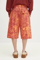 Îmbrăcăminte Marcelo Burlon pantaloni scurti din bumbac Aop Mech Pajama Shorts Orange Burgundy CMCB00AS25FAB0012028 portocaliu