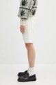 Lacoste pantaloncini di jeans FH9932 beige SS25