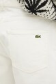 Lacoste pantaloncini di jeans FH9932 beige
