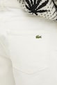 Lacoste pantaloni scurți jeans FH9932 bej