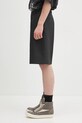 Our Legacy wool shorts Borrowed M2254BPC black SS25