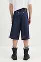 Odzież Wales Bonner szorty Kingston MS25TR05.PL01.599 granatowy