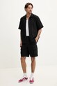 Resteröds pantaloni scurți Marc shorts 55251.6440 negru SS25