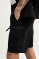 Resteröds pantaloni scurți Marc shorts negru 55251.6440