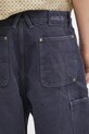 Bavlnené šortky AMBUSH Canvas Carpenter Short Pants tmavomodrá 12115320