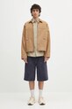Βαμβακερό σορτσάκι AMBUSH Canvas Carpenter Short Pants 12115320 σκούρο μπλε