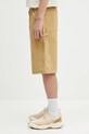 AMBUSH pantaloni scurți din bumbac Canvas Carpenter Short Pants 12115320 bej SS25